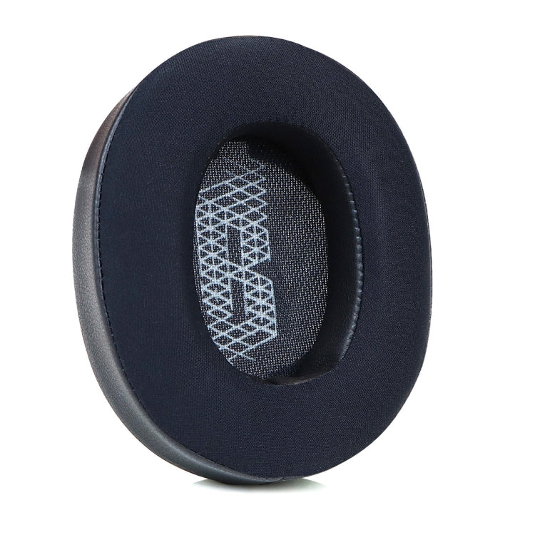 For JBL Live 500BTNC 2pcs Ice Feeling Gel Headphone Cover Sponge Ear Muff Leather Case(Black)