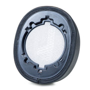 For JBL Live 500BTNC 2pcs Ice Feeling Gel Headphone Cover Sponge Ear Muff Leather Case(Black)