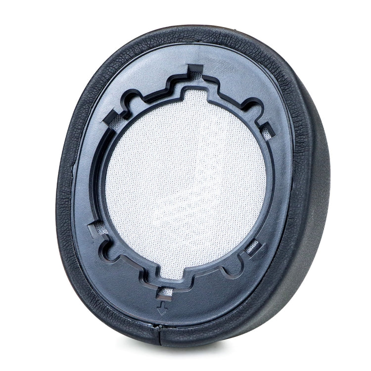 For JBL Live 500BTNC 2pcs Ice Feeling Gel Headphone Cover Sponge Ear Muff Leather Case(Black)
