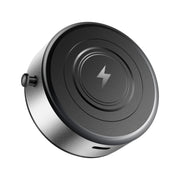 AIMITE M8 Car Wireless Charger Phone Holder Vacuum Suction Cup Strong Magnetic Support Bracket(Silver)