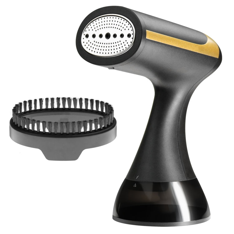 Small Portable Handheld Household Steam Spray Clothes Wrinkle Removal Iron, Size: UK Plug(Black)