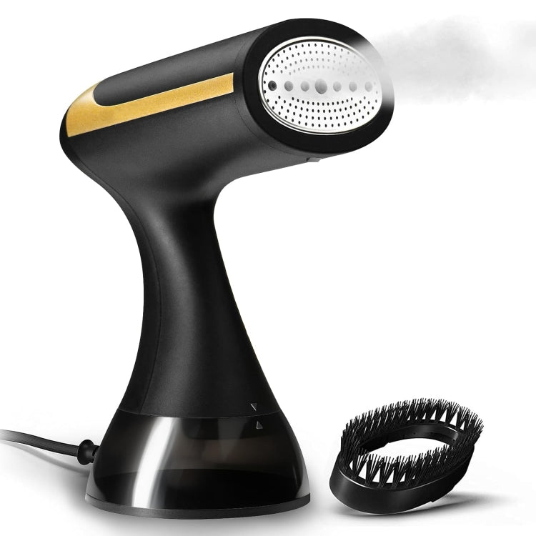 Small Portable Handheld Household Steam Spray Clothes Wrinkle Removal Iron, Size: UK Plug(Black)