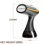Small Portable Handheld Household Steam Spray Clothes Wrinkle Removal Iron, Size: UK Plug(White)