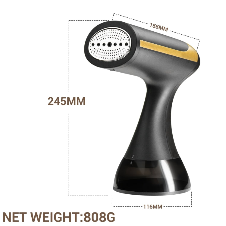 Small Portable Handheld Household Steam Spray Clothes Wrinkle Removal Iron, Size: US Plug(White)