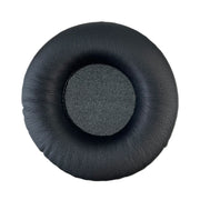 For Edifier K550 2pcs Headphone Sponge Leather Case 6cm Earmuffs(Black)
