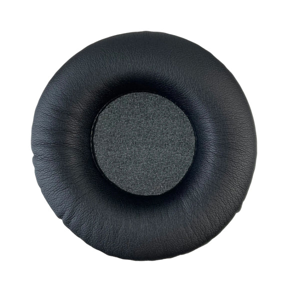 For Edifier K550 2pcs Headphone Sponge Leather Case 6cm Earmuffs(Black)