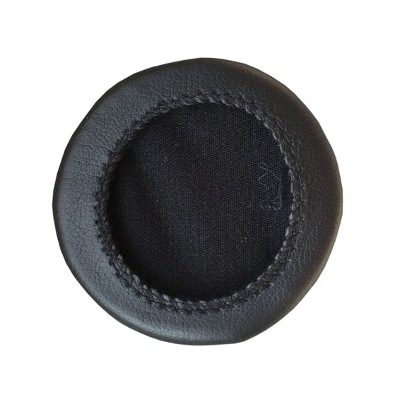 For Edifier K550 2pcs Headphone Sponge Leather Case 6cm Earmuffs(Black)