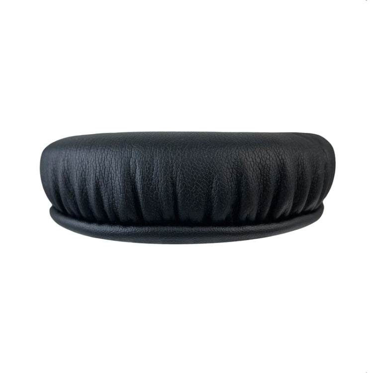 For Edifier K550 2pcs Headphone Sponge Leather Case 6cm Earmuffs(Black)