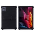For Lenovo Tab K11 Plus Shockproof Silicone Tablet Protective Case With Holder(Black) - Lenovo by PMC TechLife | Online Shopping South Africa | PMC TechLife | Buy Now Pay Later Mobicred
