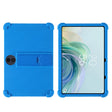 For TCL TAB 11 Gen 2 Shockproof Silicone Tablet Protective Case With Holder(Blue) - Others by PMC TechLife | Online Shopping South Africa | PMC TechLife | Buy Now Pay Later Mobicred