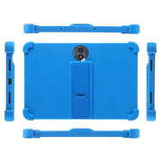 For TCL TAB 11 Gen 2 Shockproof Silicone Tablet Protective Case With Holder(Red)