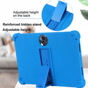For TCL TAB 11 Gen 2 Shockproof Silicone Tablet Protective Case With Holder(Red)