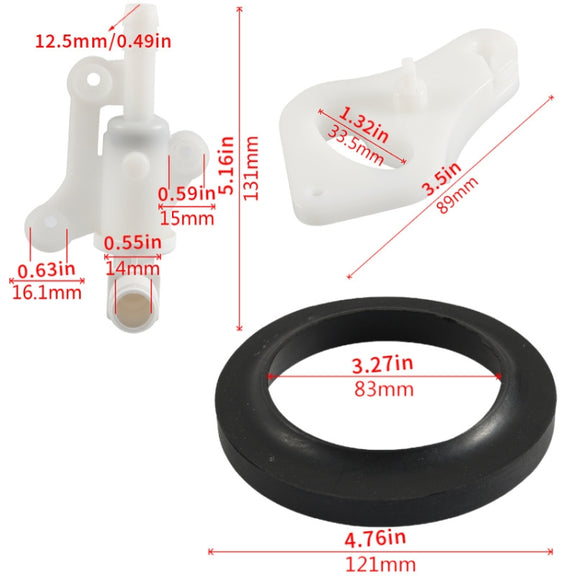 RV Toilet Water Module Components For Thetford Aqua-Magic, Model: A10100