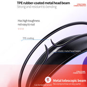 YINDIAO Q7 Colorful Light Computer Wired Headset USB Gaming Headset Dual 3.5mm + USB Black
