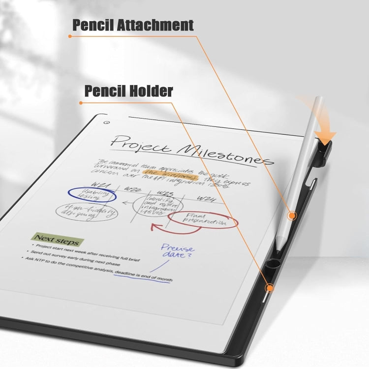 For reMarkable Paper Pro 2024 11.8 inch Rotating Dormant Case(Gray)