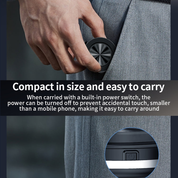 AIMITE C2 Car Vacuum Suction Cup Magnetic Three Axis Linkage Rotatable Cell Phone Holder(Silver)
