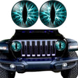 1pair Beast Eyes Headlight Decorative Stickers Off-Road Vehicle Front Lights Stereo Decals, Style: 9 - Lamp Decoration by PMC TechLife | Online Shopping South Africa | PMC TechLife | Buy Now Pay Later Mobicred