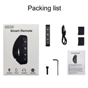 Q15 Motorcycle Riding Wireless Bluetooth Handlebar Control Phone Button Remote Controller(Black)
