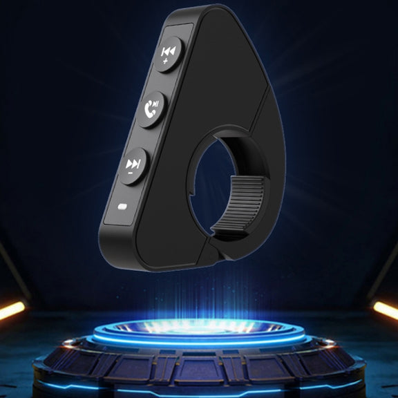 Q15 Motorcycle Riding Wireless Bluetooth Handlebar Control Phone Button Remote Controller(Black)
