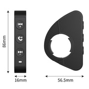 Q15 Motorcycle Riding Wireless Bluetooth Handlebar Control Phone Button Remote Controller(Black)