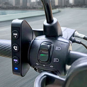 Q15 Motorcycle Riding Wireless Bluetooth Handlebar Control Phone Button Remote Controller(Black)