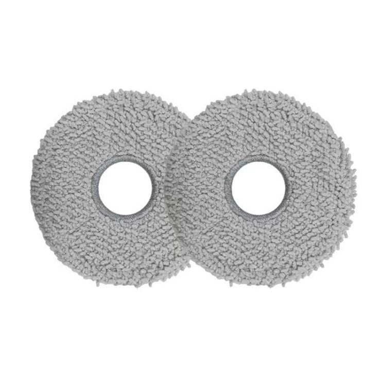 2pcs Rag For Dreame X30 / X30 Pro Robot Vacuum Cleaner Replacement Parts