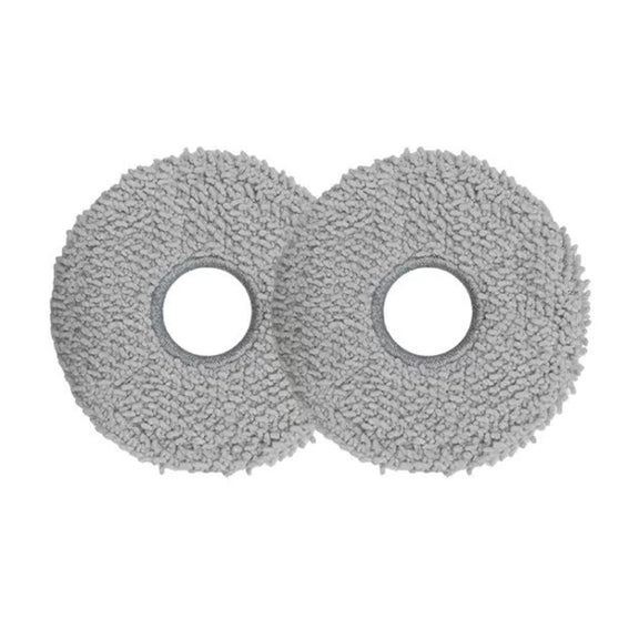 2pcs Rag For Dreame X30 / X30 Pro Robot Vacuum Cleaner Replacement Parts