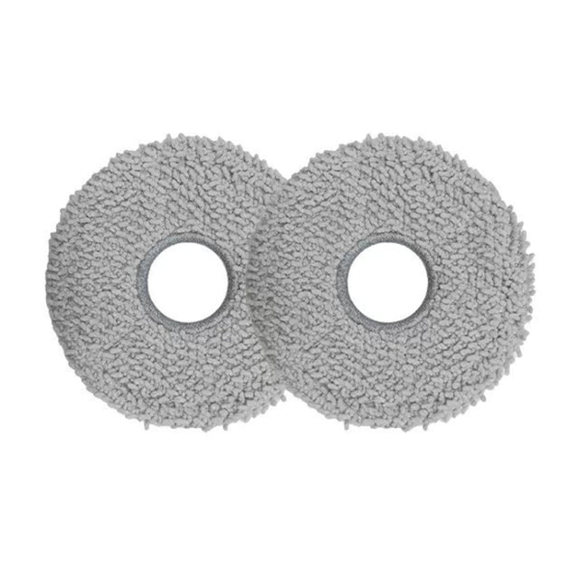 2pcs Rag For Dreame X30 / X30 Pro Robot Vacuum Cleaner Replacement Parts