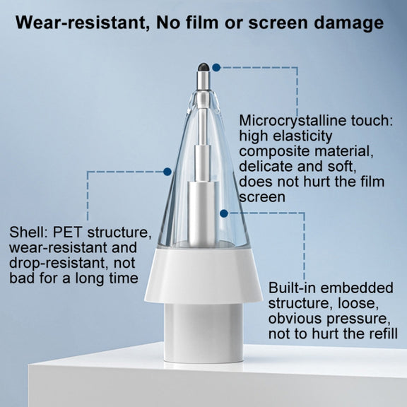 For Huawei M-Pencil 2 / 3 Mute Damping Anti-slip Replacement Nibs, Style: 2B Gray