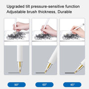 For Apple Pencil Series Replacement Nibs Modified Nibs, Style: 4.0 Extended White Shell Silver Tip