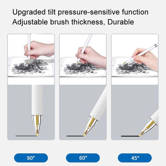 For Apple Pencil Series Replacement Nibs Modified Nibs, Style: 4.0 Extended White Shell Silver Tip