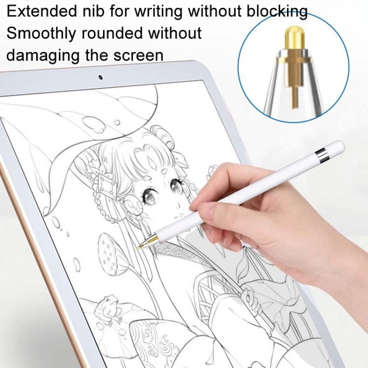 For Apple Pencil Series Replacement Nibs Modified Nibs, Style: 4.0 Extended White Shell Silver Tip