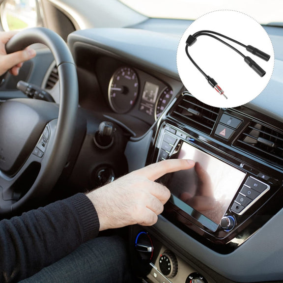 Car GPS Antenna Modification Two Female And One Male Adaptor