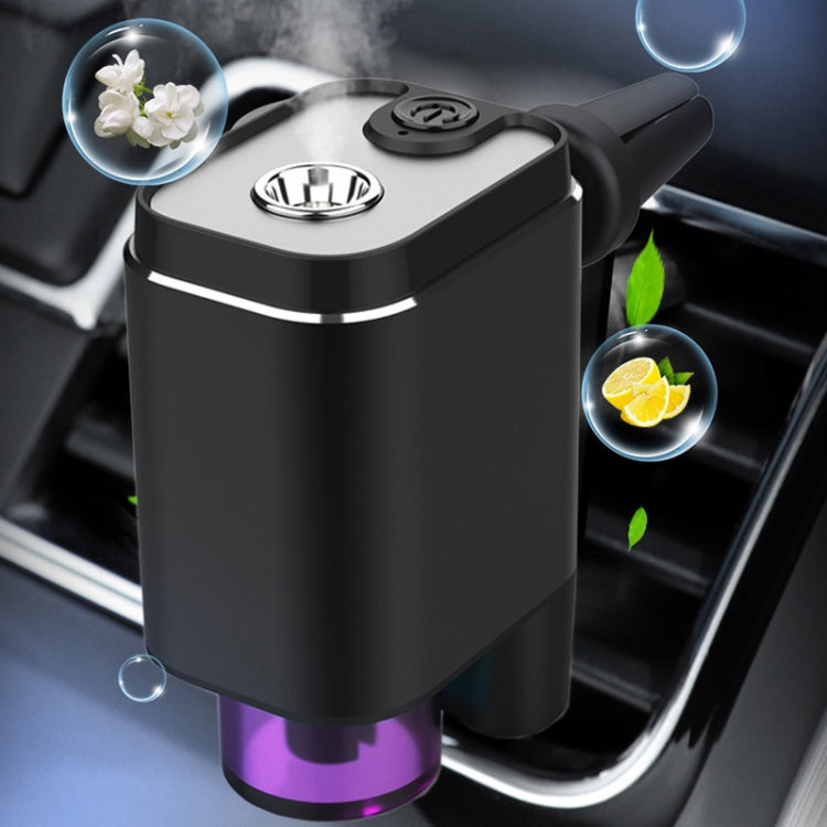 A26 Intelligent Car Air Vent Essential Oil Aromatherapy Diffuser Deodorizing Spray Scent Extender(Red)