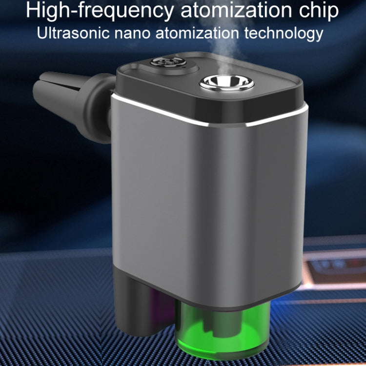 A26 Intelligent Car Air Vent Essential Oil Aromatherapy Diffuser Deodorizing Spray Scent Extender(Red)