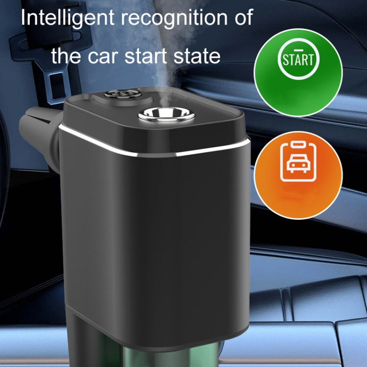 A26 Intelligent Car Air Vent Essential Oil Aromatherapy Diffuser Deodorizing Spray Scent Extender(Red)