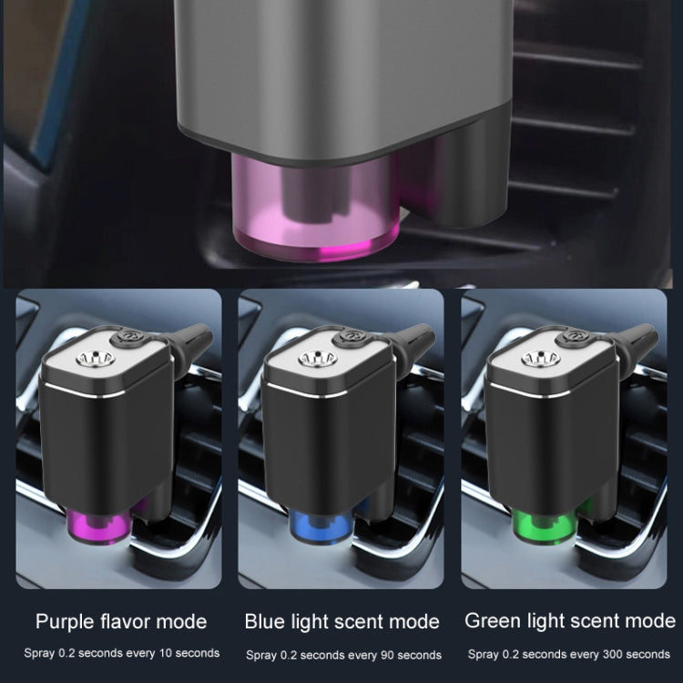 A26 Intelligent Car Air Vent Essential Oil Aromatherapy Diffuser Deodorizing Spray Scent Extender(Red)