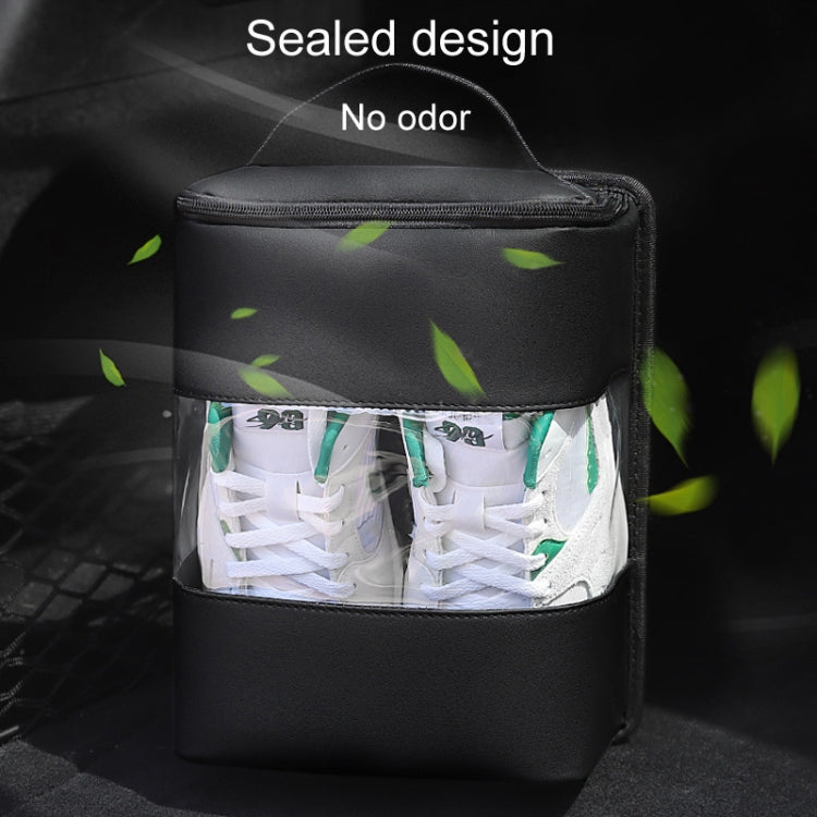 Large Portable Car Shoe Organizer Automobile Trunk Shoe Box Storage Supplies