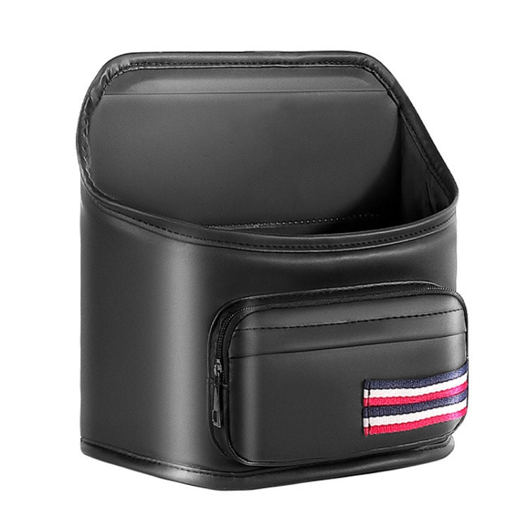 Car Seatback Storage Hanging Bag Vehicle Multifunctional Storing Tissue Box, Style: With Bulit-In Bucket