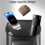Car Seatback Storage Hanging Bag Vehicle Multifunctional Storing Tissue Box, Style: With Bulit-In Bucket