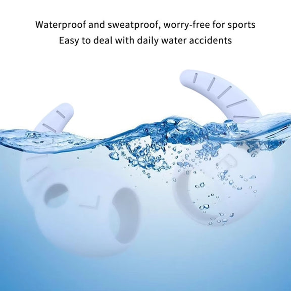 5pairs For Samsung Galaxy Buds 3 Pro Bluetooth Earphones Earplugs Silicone Dust Cap with Handle(E29-5)