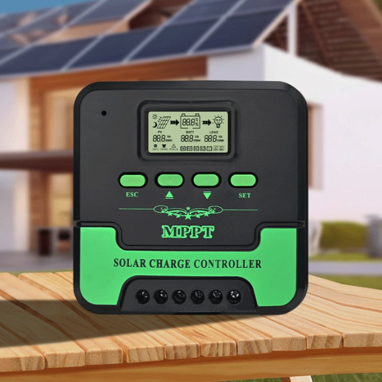 12V/24V 50A MPPT Intelligent Lighting Identification Solar Controller, Model: CM-D50