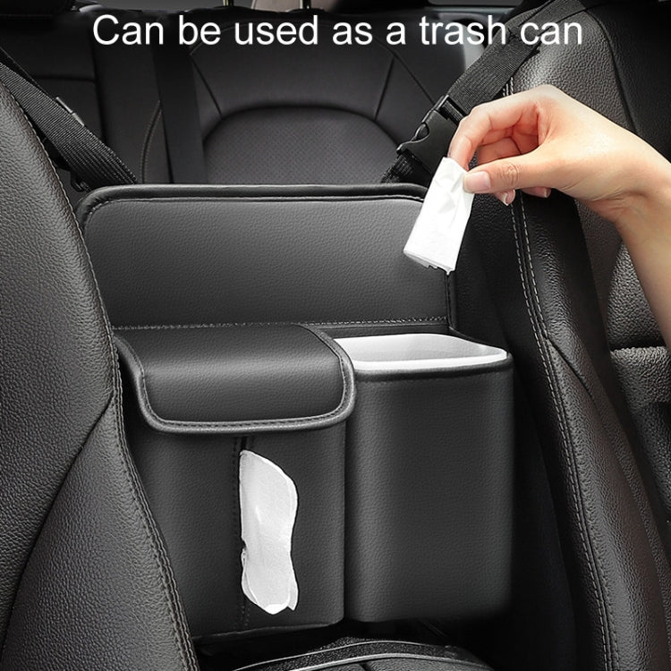 Car Armrest Box Storage Bag Auto Interior Multi-Functional Shelf, Style: With Built-In Bucket