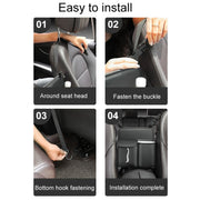Car Armrest Box Storage Bag Auto Interior Multi-Functional Shelf, Style: With Built-In Bucket