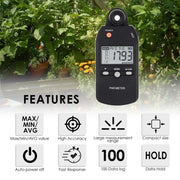 Portable Luminous Flux Visible Light Spectrometer Radiometer(PAR-355)