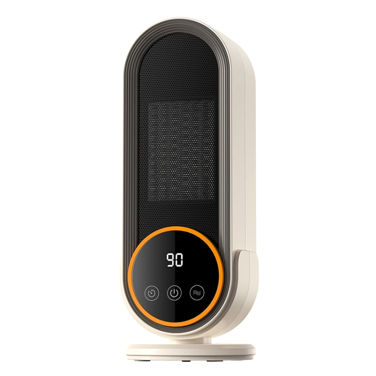 E68S 1200W PTC Ceramic Heating Desktop Smart Electric Heater, Plug: US Plug(Remote Control Model)