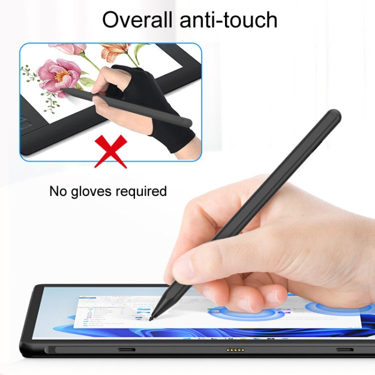 For Microsoft Surface Pro/Go/Laptop/Book Anti-Touch Handwriting Capacitive Pen(Silver)