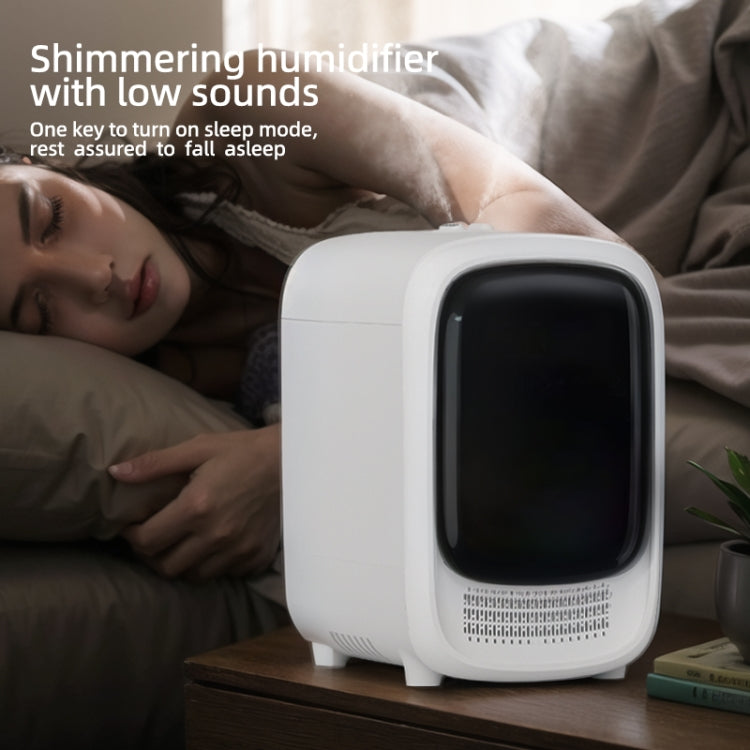 FS101 3.5L Colorful Light Home Bluetooth Music Aromatherapy Humidifier, Spec: UK Plug(Whtie)