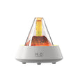 80ml Volcanic Lava Aromatherapy Humidifier With Colorful Lights USB Plug Power(White) - free shipping - PMC TechLife - Order now!