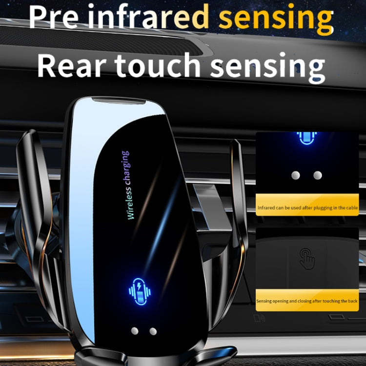 Q96 Car Wireless Charging Cell Phone Navigation Mount, Style: Standard